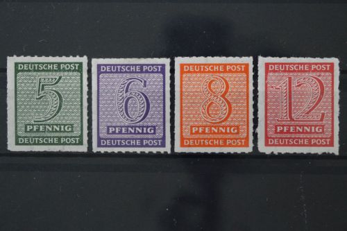 Sowjetische Zone, MiNr. 116-119 C X, postfrisch, BPP Signatur