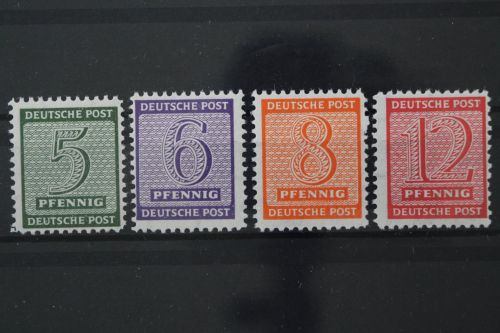 Sowjetische Zone, MiNr. 116-119 B X, postfrisch, BPP Signatur