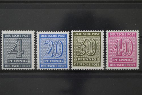 Sowjetische Zone, MiNr. 127-136 X z, postfrisch