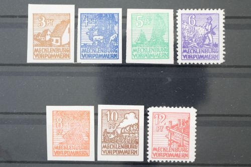 Sowjetische Zone, MiNr. 29-36 x, postfrisch