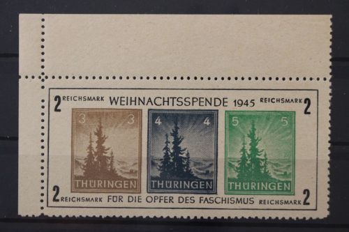 Sowjetische Zone, MiNr. Block 1 t a Type I, postfrisch, BPP Fotoattest