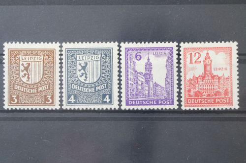 Sowjetische Zone, MiNr. 150-155 X, postfrisch, BPP Fotoattest