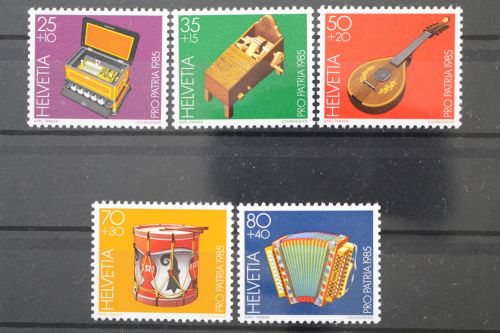 Schweiz, MiNr. 1296-1300, postfrisch