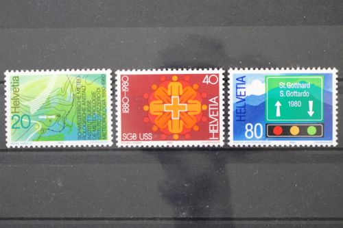Schweiz, MiNr. 1184-1186, postfrisch