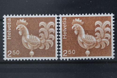 Schweiz, MiNr. 1057 x und y, postfrisch