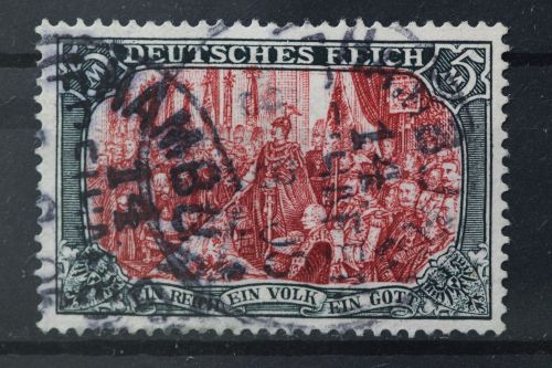 Deutsches Reich, MiNr. 81 A a, gestempelt, BPP Fotoattest