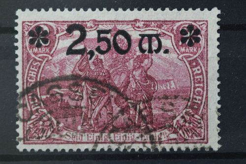 Deutsches Reich, MiNr. 118 b, gestempelt, BPP Kurzbefund