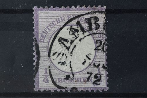 Deutsches Reich, MiNr. 1, gestempelt