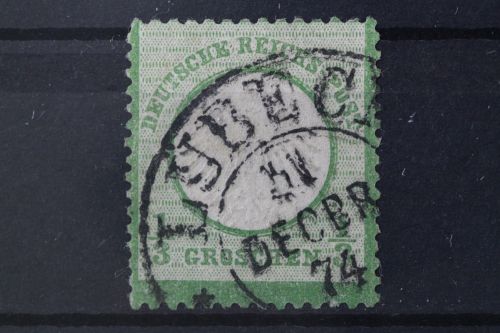 Deutsches Reich, MiNr. 2, gestempelt