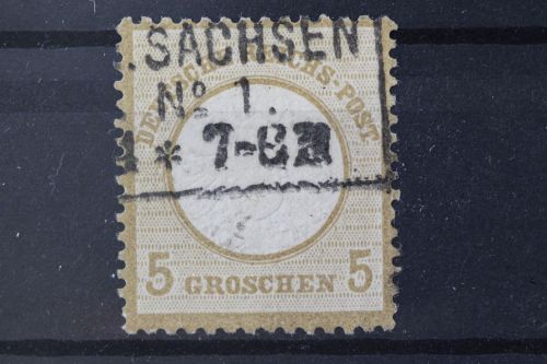 Deutsches Reich, MiNr. 22, gestempelt