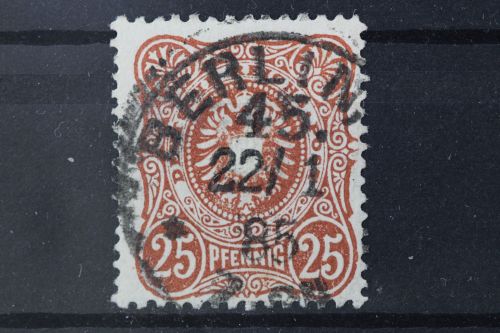 Deutsches Reich, MiNr. 43 b, gestempelt, BPP Signatur