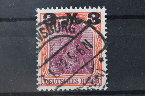 Deutsches Reich, MiNr. 155 II, gestempelt, geprüft Infla