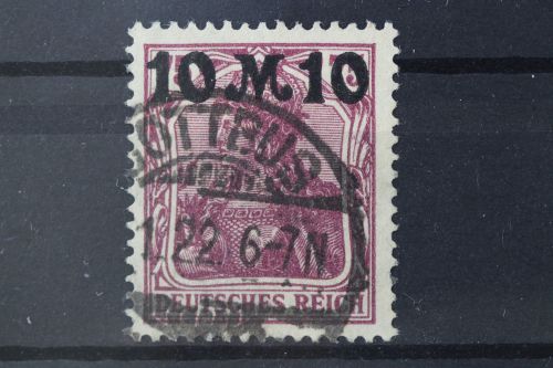 Deutsches Reich, MiNr. 157 II, gestempelt, geprüft Infla