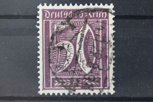 Deutsches Reich, MiNr. 183 b, gestempelt, geprüft Infla