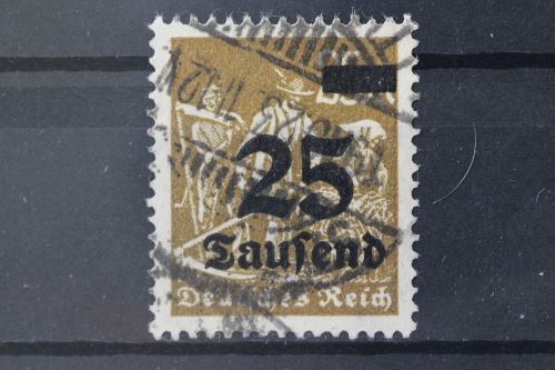 Deutsches Reich, MiNr. 283, gestempelt, geprüft Infla