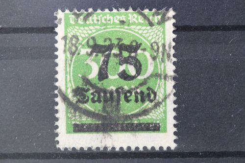 Deutsches Reich, MiNr. 286, gestempelt, geprüft Infla