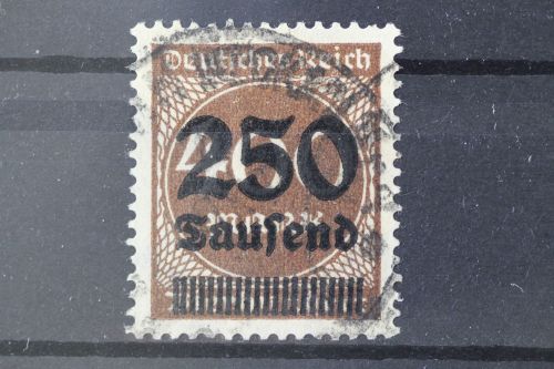 Deutsches Reich, MiNr. 294, gestempelt, geprüft Infla