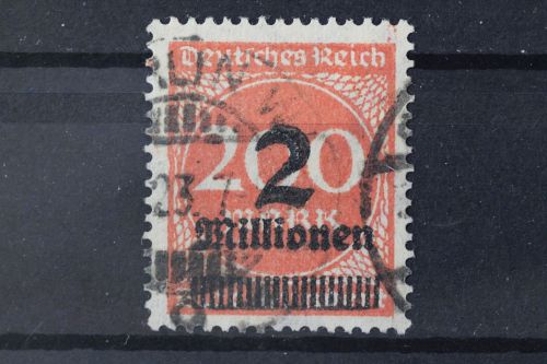 Deutsches Reich, MiNr. 309 W b, gestempelt, geprüft Infla