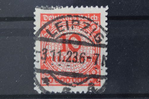 Deutsches Reich, MiNr. 318 B, gestempelt, geprüft Infla