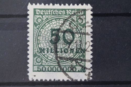 Deutsches Reich, MiNr. 321 B, gestempelt, geprüft Infla