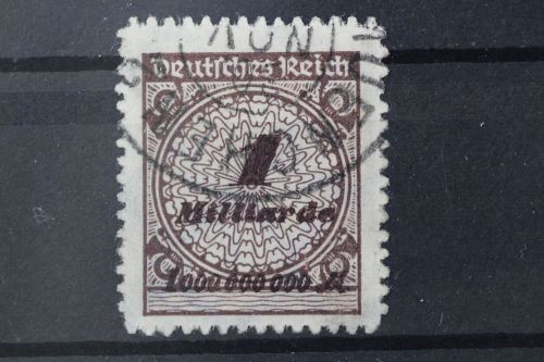 Deutsches Reich, MiNr. 325 B, gestempelt, geprüft Infla