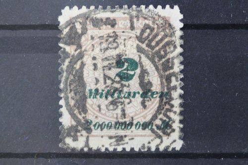 Deutsches Reich, MiNr. 326 B, gestempelt, geprüft Infla