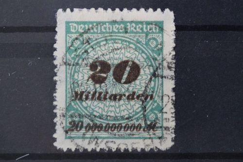 Deutsches Reich, MiNr. 329 B, gestempelt, geprüft Infla