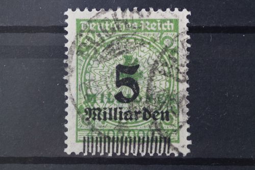 Deutsches Reich, MiNr. 333 A P, gestempelt, geprüft Infla