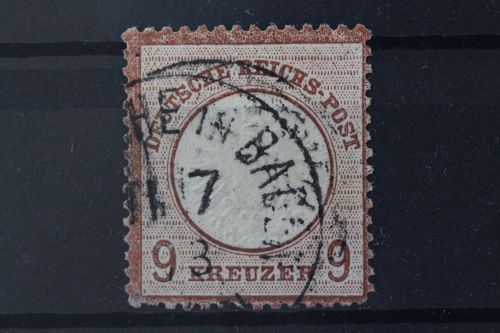 Deutsches Reich, MiNr. 27 b, gestempelt, BPP Signatur