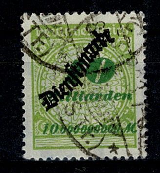 Deutsches Reich Dienstmarke, MiNr. 86, gestempelt, BPP Kurzbefund