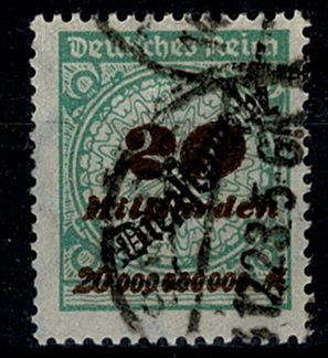 Deutsches Reich Dienstmarke, MiNr. 87, gestempelt, BPP Fotobefund