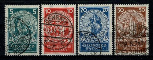Deutsches Reich, MiNr. 351-354, gestempelt