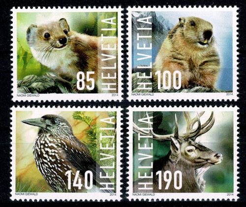 Schweiz, MiNr. 2359-2362, postfrisch