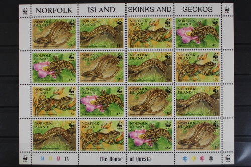 Norfolk Inseln, MiNr. 604-607, Bogen, postfrisch