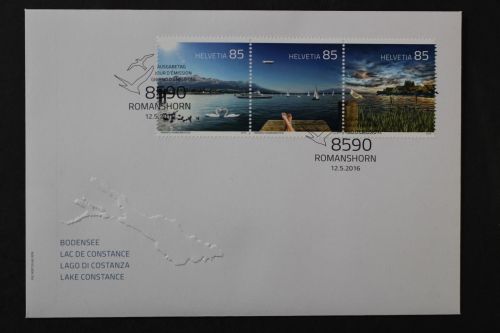 Schweiz, MiNr. 2440-2442 Dreierstreifen, FDC