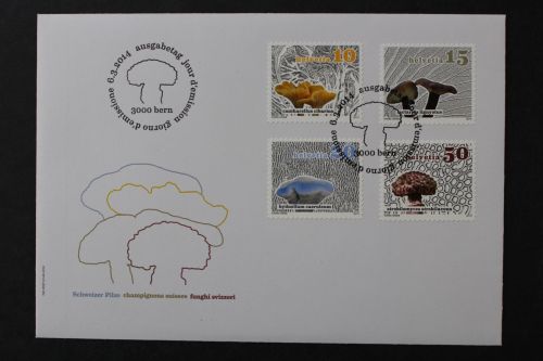 Schweiz, MiNr. 2338-2341, FDC