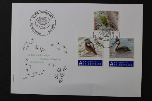 Schweiz, MiNr. 2057-2059, FDC