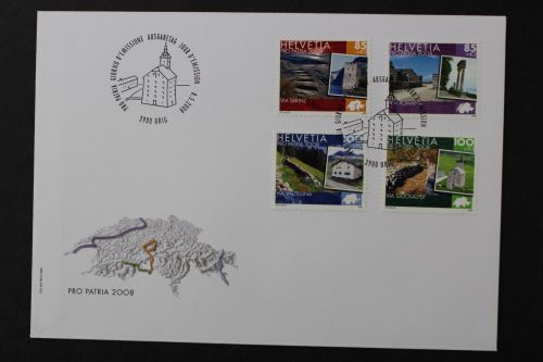 Schweiz, MiNr. 2061-2064, FDC