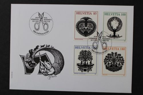 Schweiz, MiNr. 2039-2042, FDC
