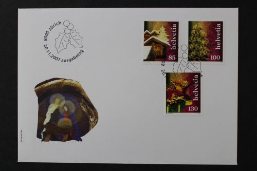 Schweiz, MiNr. 2036-2038, FDC