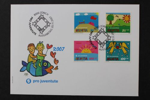 Schweiz, MiNr. 2031-2034, FDC