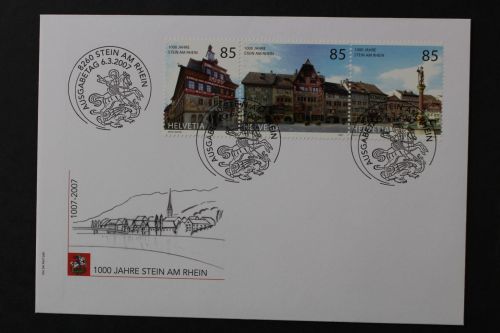 Schweiz, MiNr. 1994-1996 Dreierstreifen, FDC