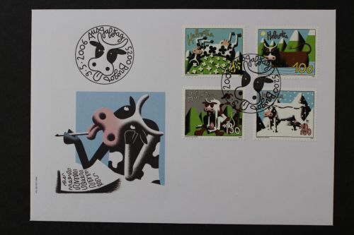 Schweiz, MiNr. 1973-1976, FDC
