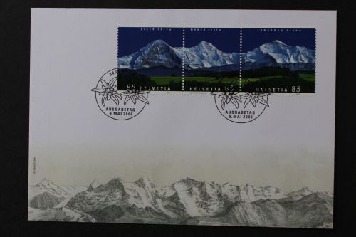 Schweiz, MiNr. 1966-1968, FDC