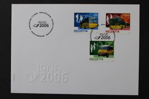 Schweiz, MiNr. 1956-1958, FDC