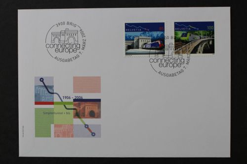 Schweiz, MiNr. 1952-1953, FDC