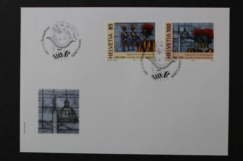 Schweiz, MiNr. 1945-1946, FDC