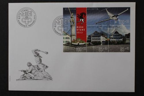 Schweiz, MiNr. Block 49, FDC