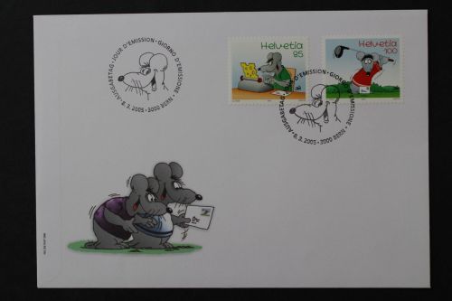 Schweiz, MiNr. 1915-1916, FDC