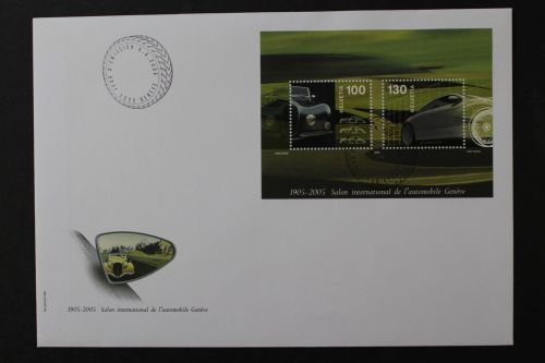 Schweiz, MiNr. Block 38, FDC
